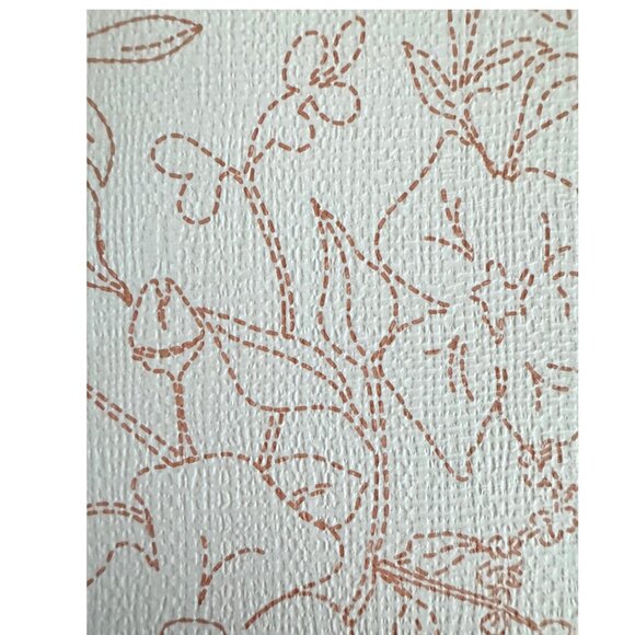 Fresh Foliage Textured Paper Lined Journal 160 Pages 5" X 8.25" NEW - Picture 4 of 4